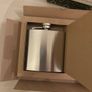 Next silver hip flask set Image 3