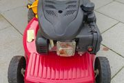 Mountfield self drive mulching lawnmower in new condition which starts first pull.
