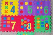 Large Foam Play Mat Number Puzzle Educational Special Needs