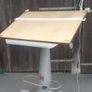 Antique Drawing Draftsman architectural drawing table Nike Eskiltuna of Paris France Image 3