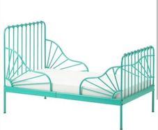 IKEA MINNEN Extendable Bed, Mint Green