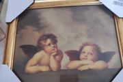 Wooden Framed Cherubs