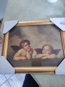 Wooden Framed Cherubs