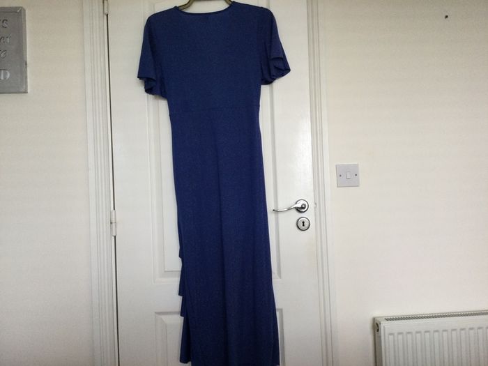 Dress royal blue glitter size L