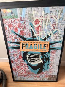 Framed Dennis Ouch Art. 120 each or all three for 300
