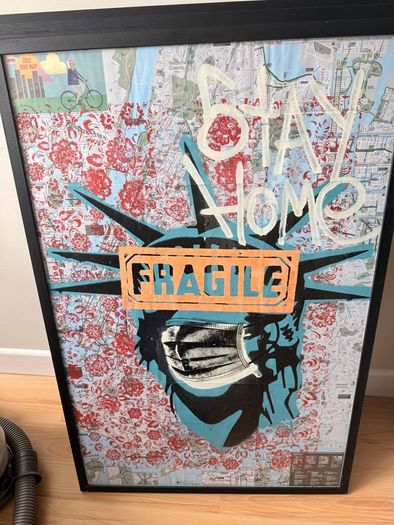 Framed Dennis Ouch Art. 120 each or all three for 300