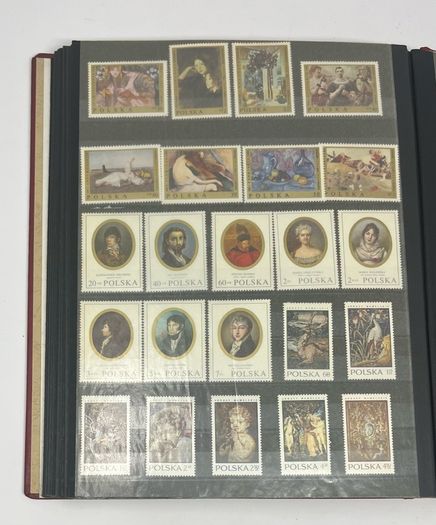 Collection: Poland Stamps mainly used however some mint noted along with some miniature sheets on 38 pages