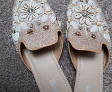Embellished mules