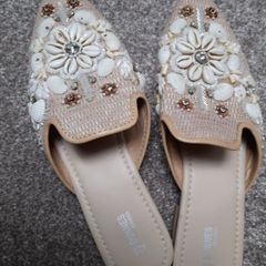Embellished mules