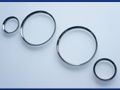 Speedo Cluster Gauge Rings - Bmw, Audi, Vw, Mercedes-benz, Honda, Nissan, Opel/vauxhall, Seat, Rover