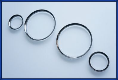 Speedo Cluster Gauge Rings - Bmw, Audi, Vw, Mercedes-benz, Honda, Nissan, Opel/vauxhall, Seat, Rover