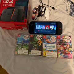 Switch 2 plus games spare controller