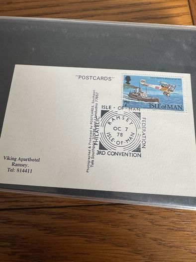 FDC Isle of Man 1978