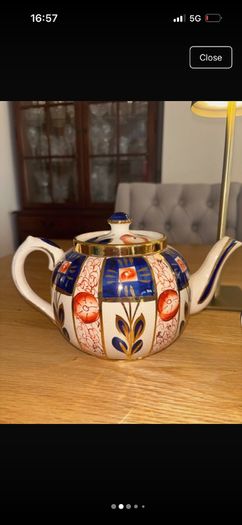 Sudlows Teapot and Milk Jug