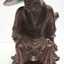 Antique Chinese wooden figurine Image 2