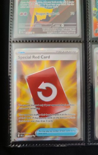 Pokemon TCG Special Red Card 113/086 Chaos Rising Full Art NM