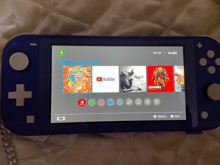 Nintendo Switch Lite and SanDisk 64GB card