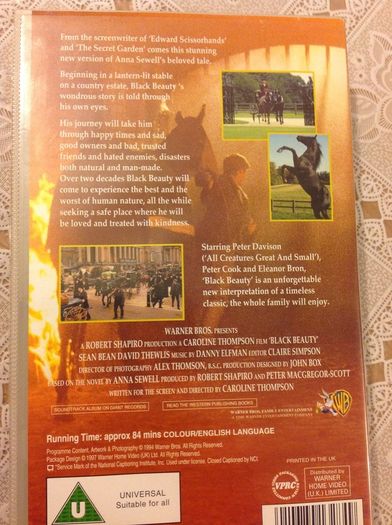 Black Beauty.   VHS Video.