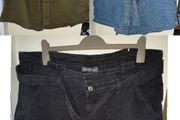 Primark Denim Co High Waist Paperbag Denim Shorts with Belt