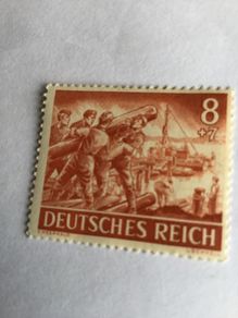 Genuine WW2 German 3rd Reich Stamp
