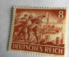 Genuine WW2 German 3rd Reich Stamp