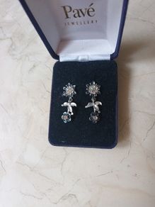 Pave Jewellery Earrings  - Costume  Jewellery.   New.