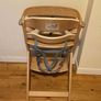 Wooden Baby High Chair with Removable Tray Image 4