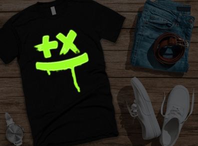 Martin garrix t-shirt glow in the dark logo t-shirt marting garrix dj t-shirt