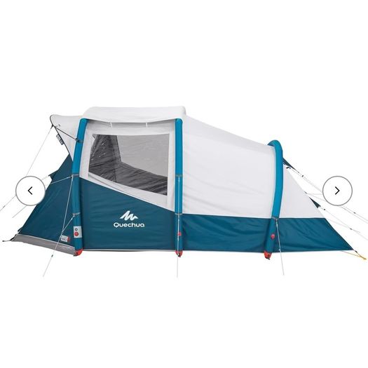 QUECHUA Inflatable camping tent - Air Seconds 4.1 F&B - 4 Person - 1 Bedroom