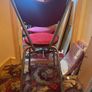 2 red retro chairs from the 80's Image 3