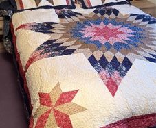 Beautiful Large Patchwork Quilt Set