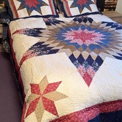 Beautiful Large Patchwork Quilt Set