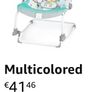 Bright Starts Wild Vibes Infant to Toddler Rocker with Vibrations Image 2