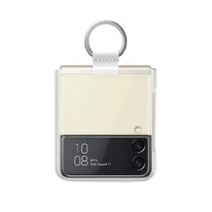 Galaxy Z Flip3 5G Clear Cover with Ring Transparent