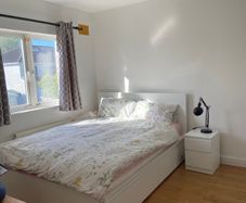 IKEA MALM King Bed with 4 drawers