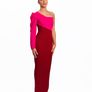 Lollies One-shoulder Puffed Maxi Dress Image 5