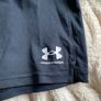 UNDER ARMOUR boys shorts x 3, 2 black, 1 blue Image 2