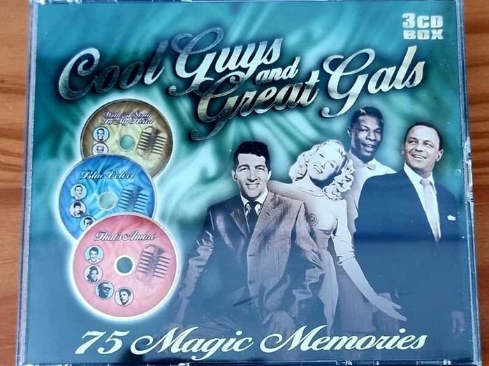 3 CD's set  Cool Guys And Great Gals - CD 2003. VG condition.