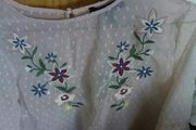 BNWT Blush Pink size 10 sheer Top