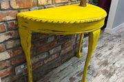 vintage hall table