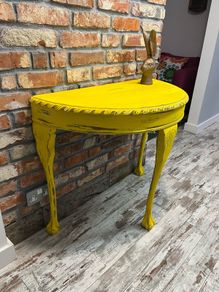 vintage hall table