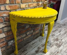 vintage hall table