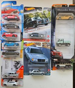 Mercedes-Benz Toy Cars Hotwheels and Matchbox