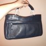 Tula handbag navy cream details Image 7