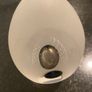 Bohemian crystal glass egg ornament/Paper weight Image 5