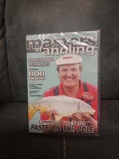 Masters of coarse angling and Masters of angling DVDs