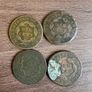 USA Large Cent 4 Coin Lot Image 2
