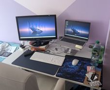 Desk + Chair (ikea)