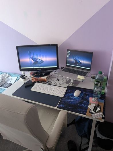 Desk + Chair (ikea)