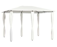 Gazebo with Sidewall 3x4x2.6 m Cream 160 g/m2
